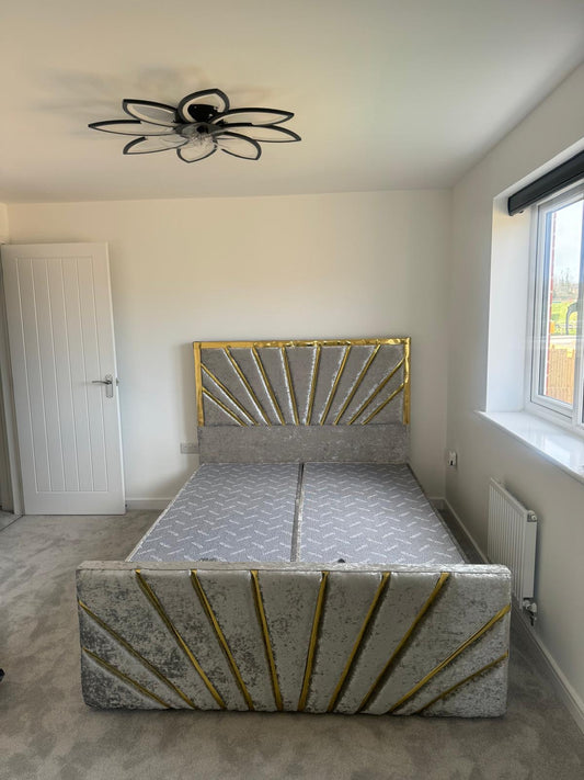 Velvet Divan Bed