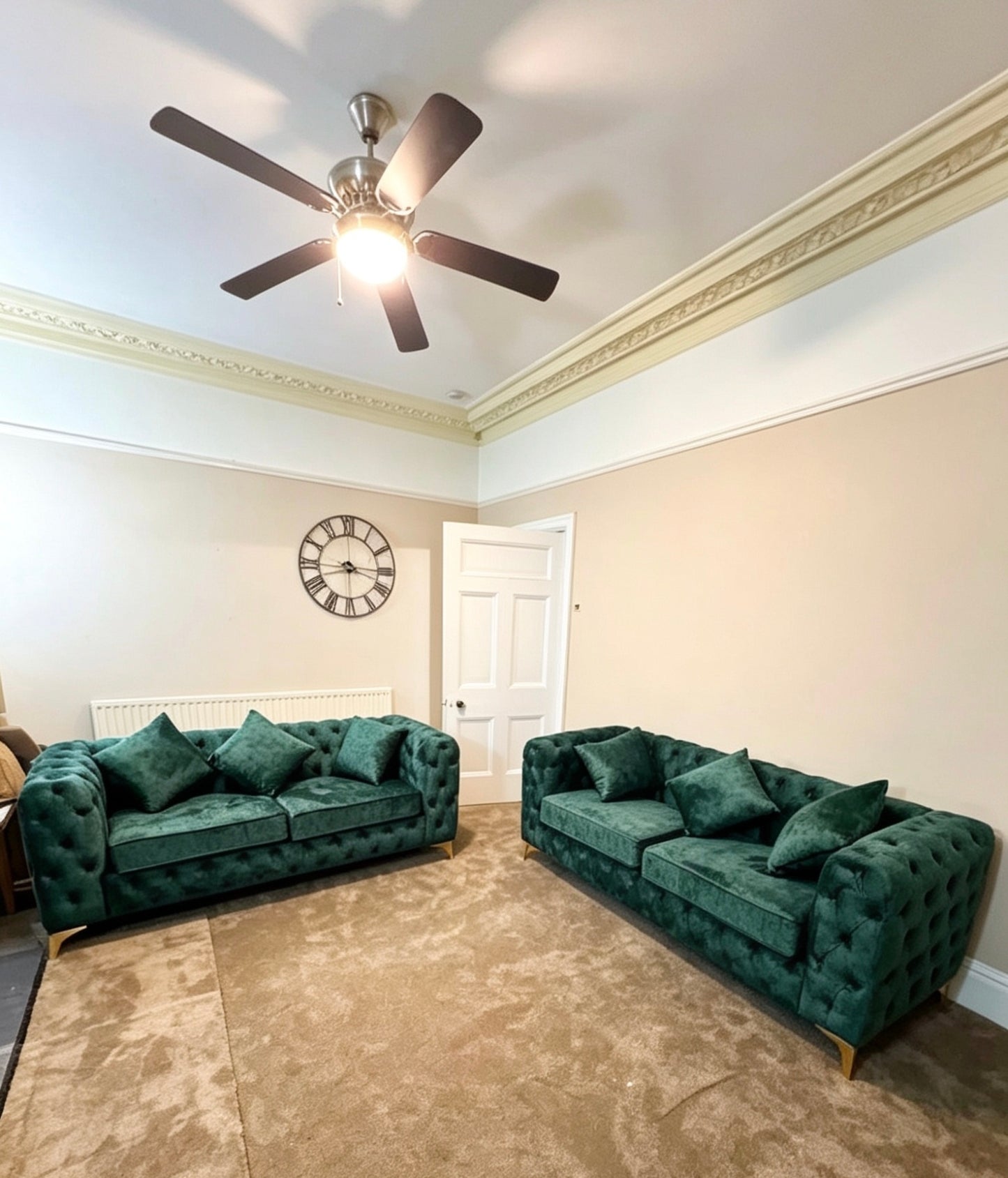 Green Ottoman Sofa